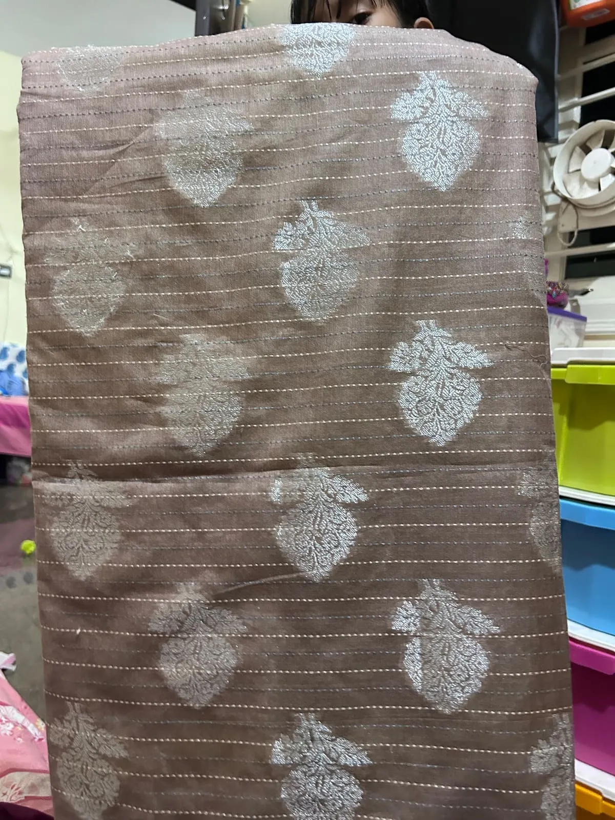 Kota Chanderi Stripes Saree